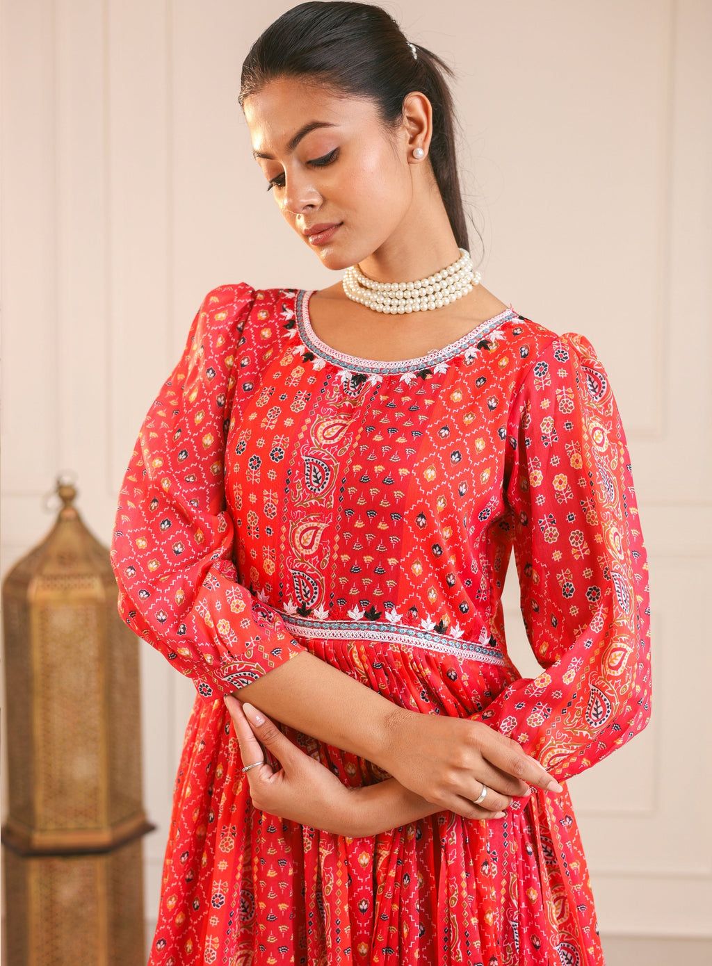Kali-Long Western Gown